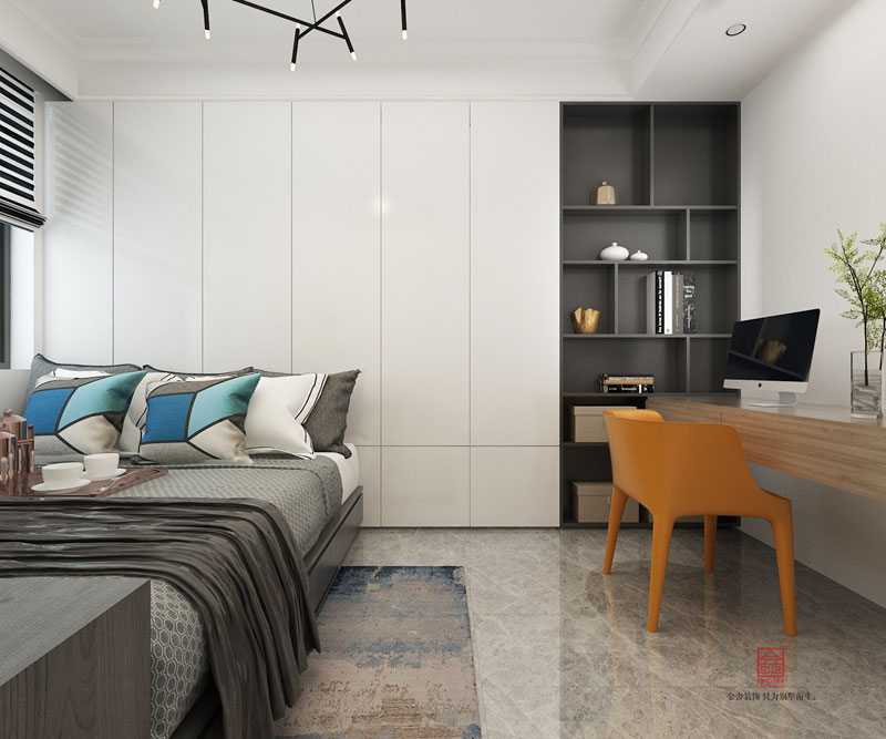 东南智汇城153平美式风格装修效果图