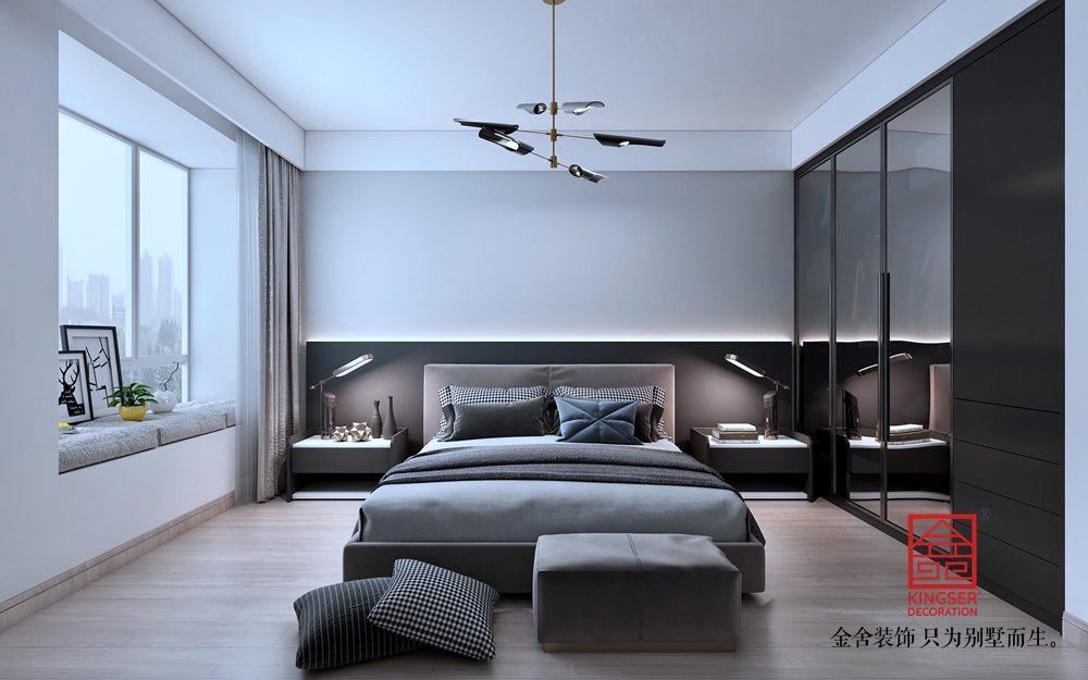 尚宾城173平米现代简约装修效果图