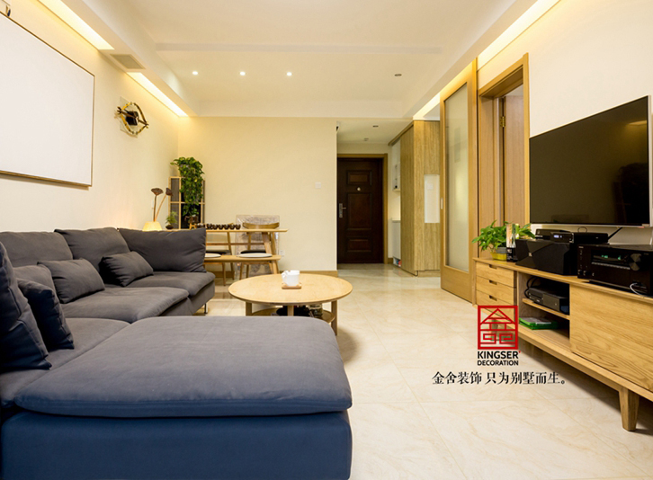 花溪畔-北欧风格-客厅