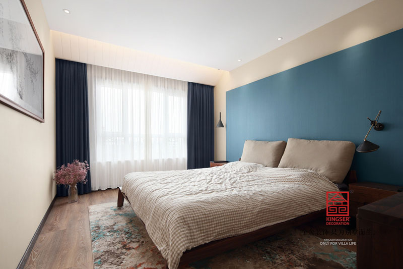 御河上院220平米装修-轻奢风格-卧室