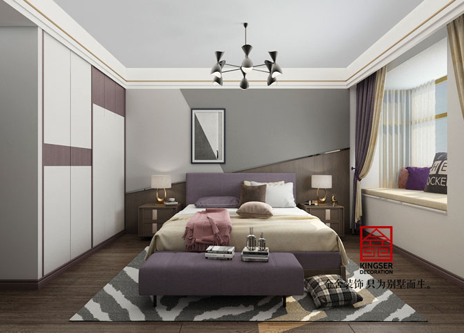 东南智汇城装修-现代风格-卧室