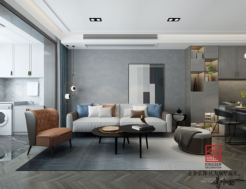 东南智汇城装修-现代简约-客厅