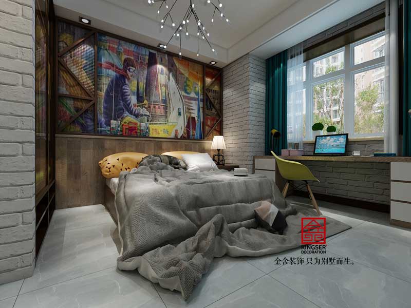 国宾壹号138平米新中式风格装修效果图