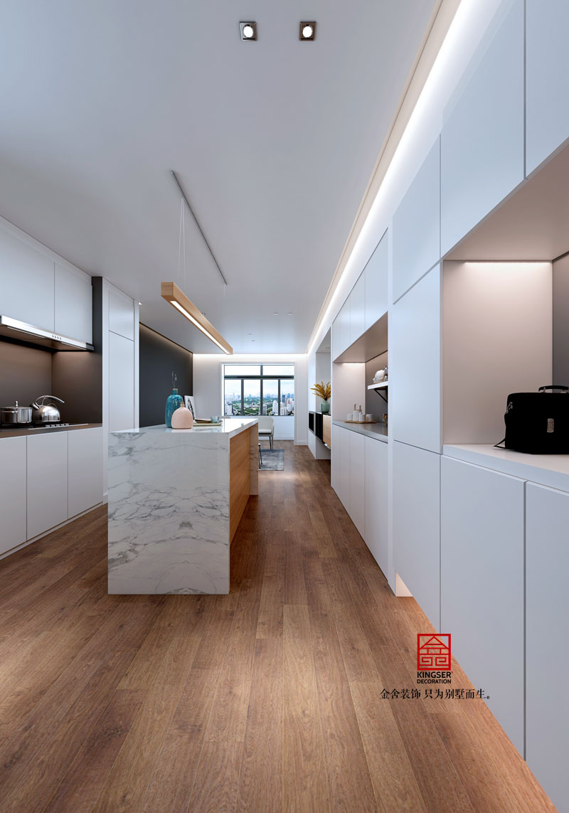 国宾壹号111平米现代简约风格装修效果图