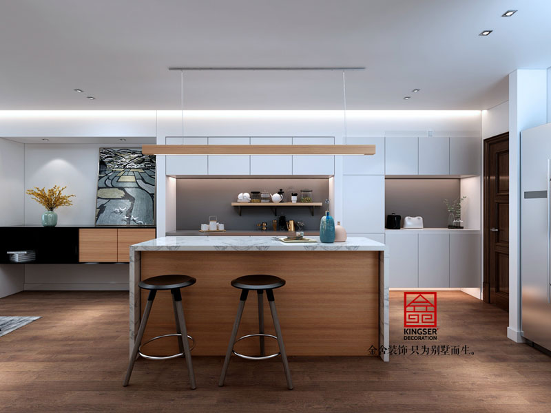 国宾壹号装修-现代简约-餐厅