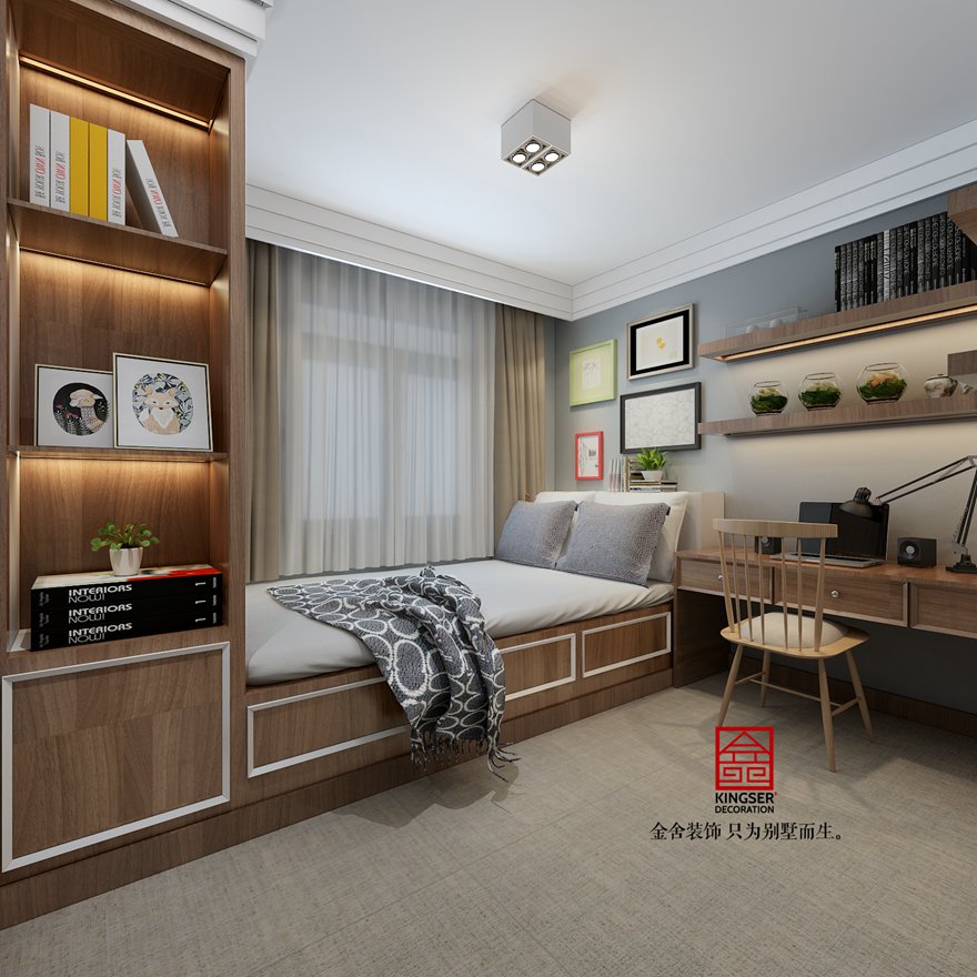 保利拉菲装修-简约风格-儿童房