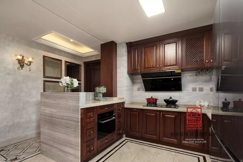 德贤公馆装修-欧式风格-厨房