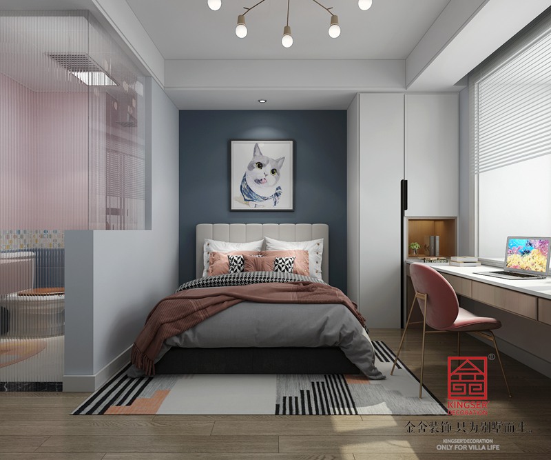 国宾壹号149平米装修-北欧风格-卧室