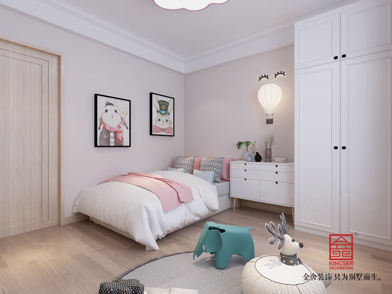 东南智汇城170平米美式风格装修效果图