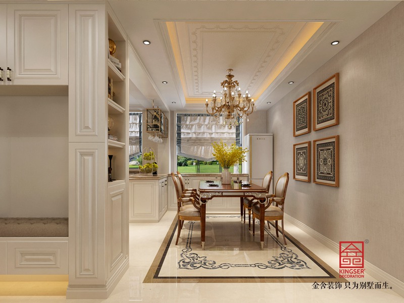 东南智汇城170平米欧式风格装修效果图