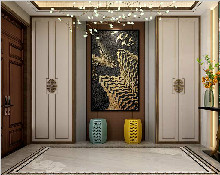 玄关柜体这样设计，功能多还实用