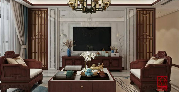 融创中心217平米中式风格taptap官方下载入口安卓赏析