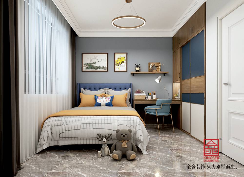 保利东郡106平米北欧风格装修效果图