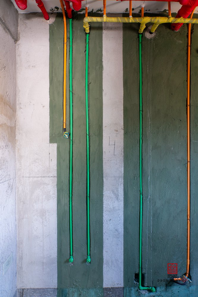 大者别墅装修水电阶段实拍