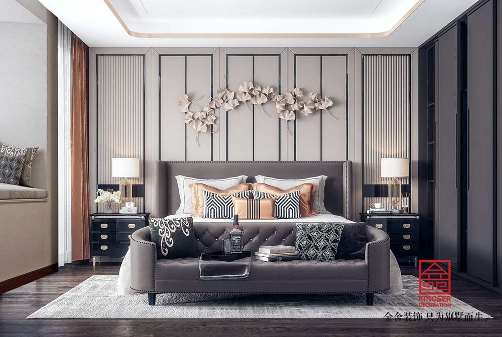 维多利亚三期206平米现代风格装修-卧室