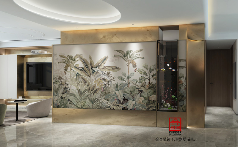 荣盛华府210㎡现代简约装修实景