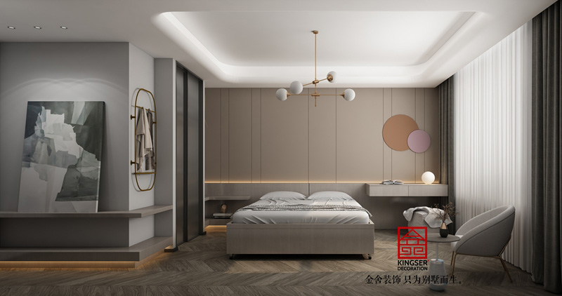 荣盛华府210㎡现代简约装修实景