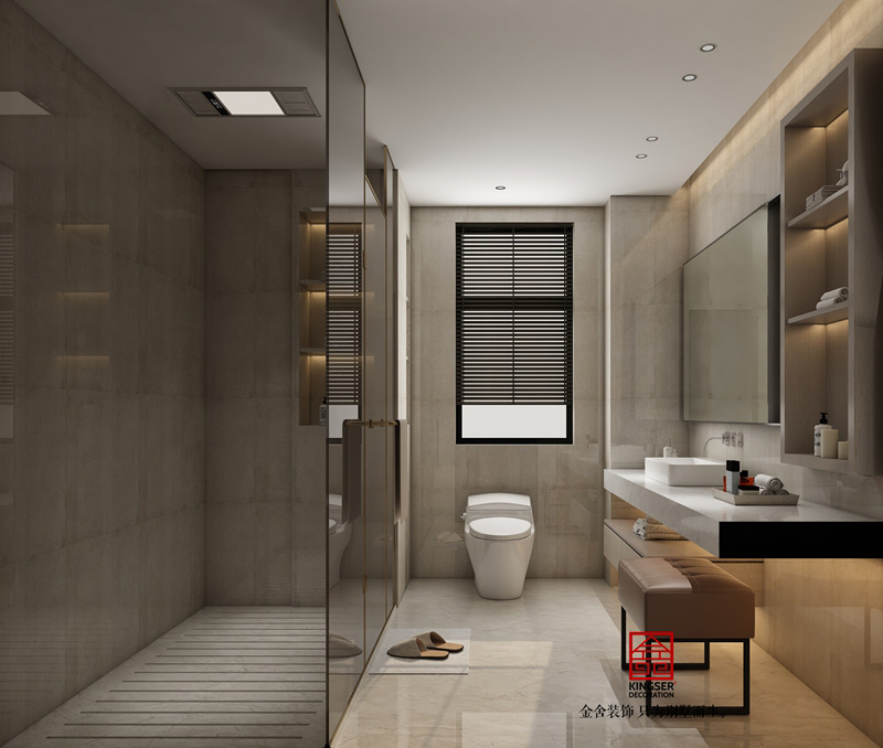 荣盛华府210㎡现代简约装修实景