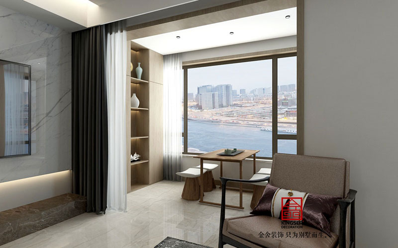 中央云著169平米现代风格装修效果图