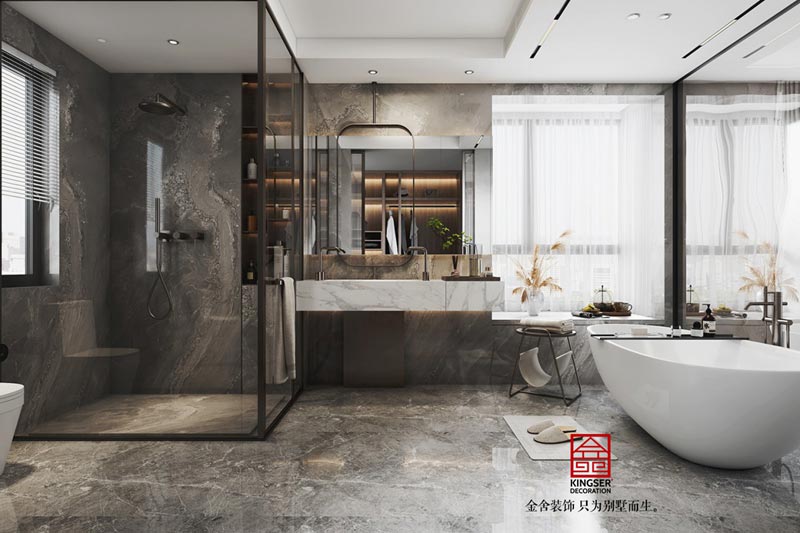 中央云著169平米现代风格装修效果图