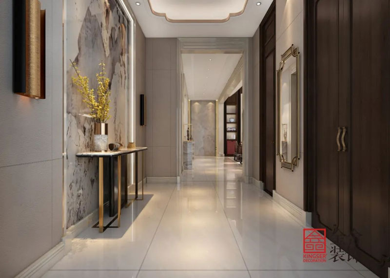 西山林语1400㎡新中式别墅装修实景