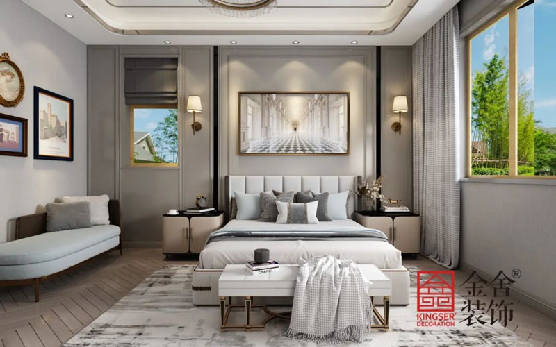 西山林语1400㎡新中式别墅装修实景