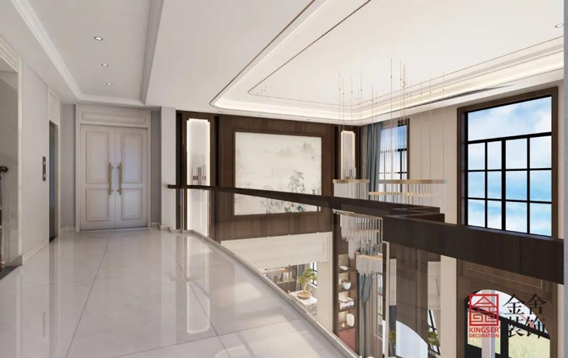 西山林语1400㎡新中式别墅装修实景