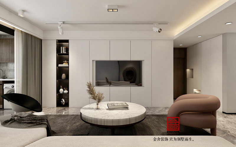 东南智汇城170㎡现代简约风格装修设计