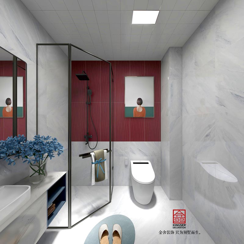 国赫天著155㎡现代轻奢风格装修效果图