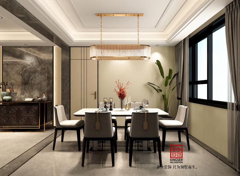 国赫天著155平米中式风格装修设计