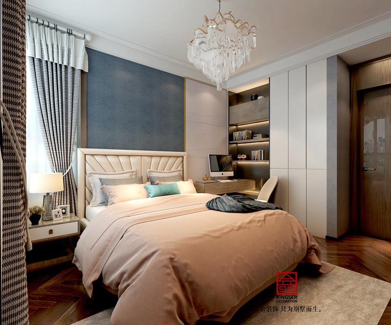 西美五洲260平米装修设计-卧室