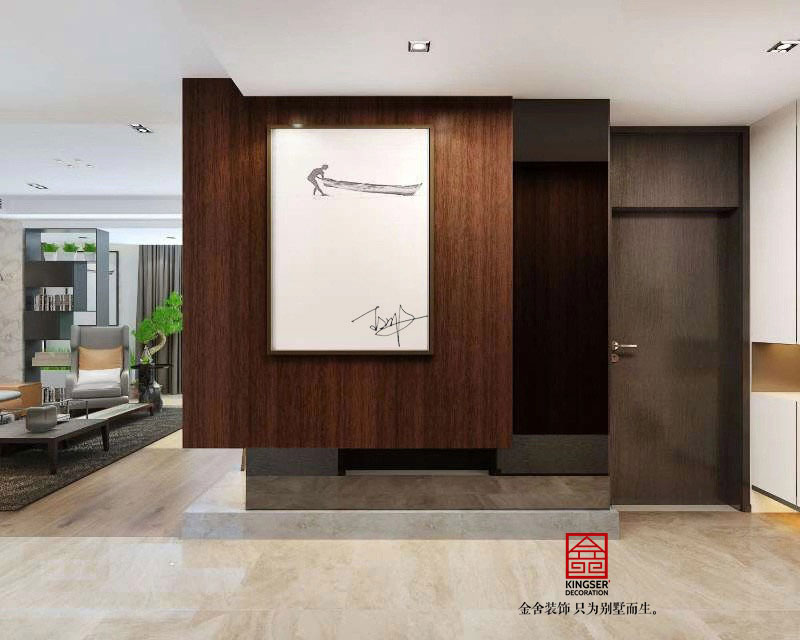 保利拉菲197平现代简约风格效果图