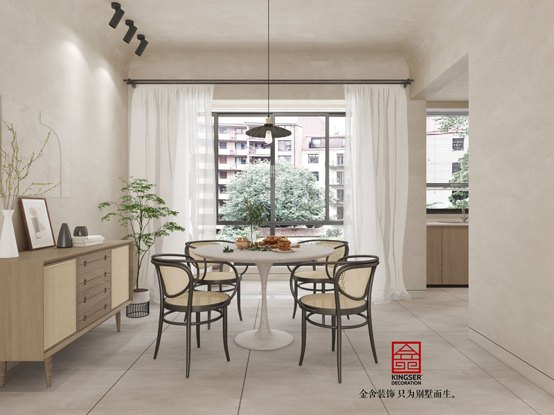 盛邦大都会装修餐厅效果图