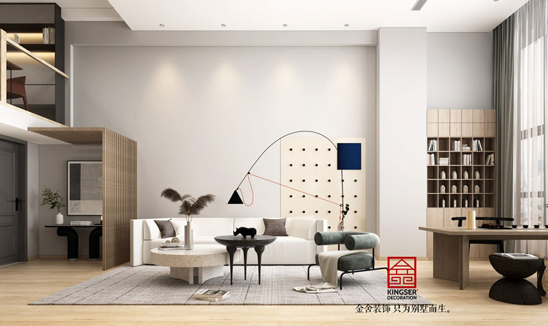 中冶盛世广场200平米装修设计