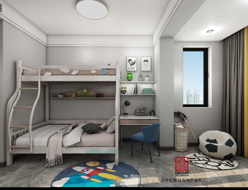 融创中心155㎡现代风格装修效果图