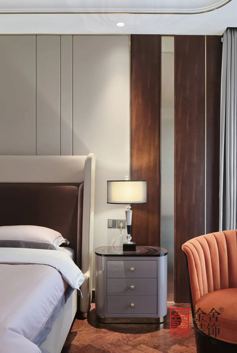 荣盛华府轻奢风格205㎡装修实景图