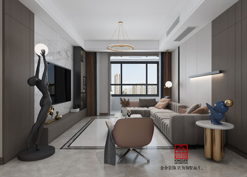 远洋晟庭装修设计-客厅