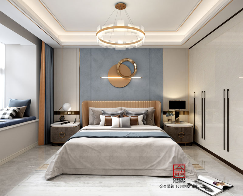 东南智汇城191平米美式轻奢风格装修设计