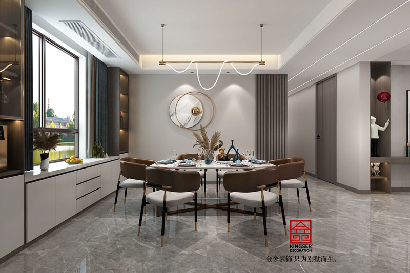 东南智汇城191平米现代轻奢风格装修设计