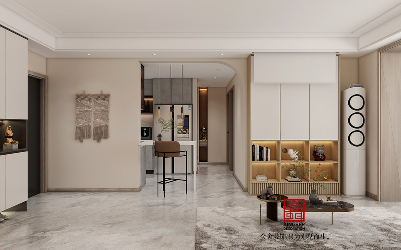 天山熙湖二期装修效果图-玄关