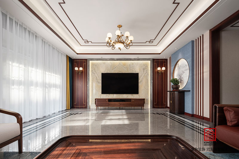 大者别墅300平米新中式风格装修实景