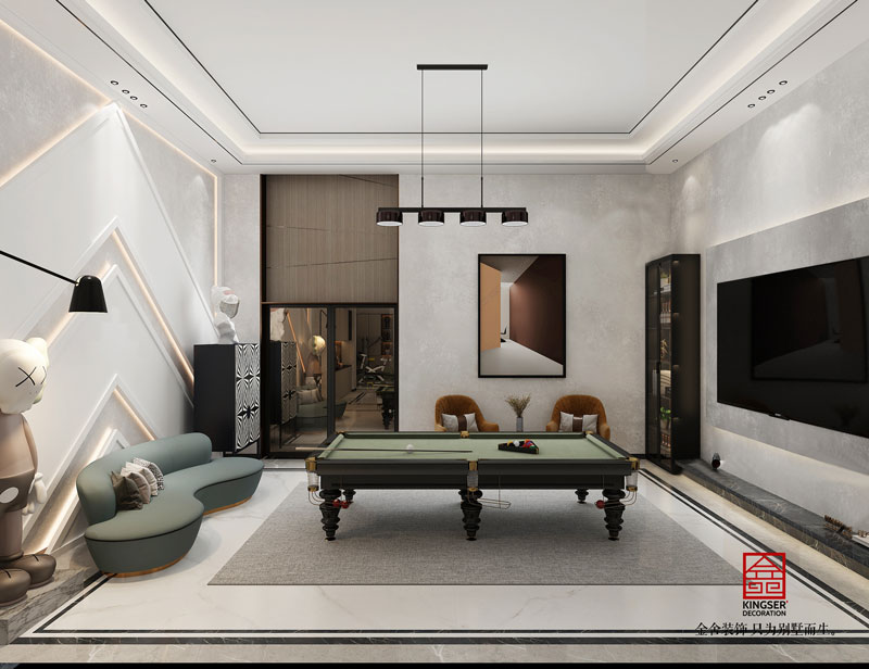 荣盛御府现代轻奢风格装修设计