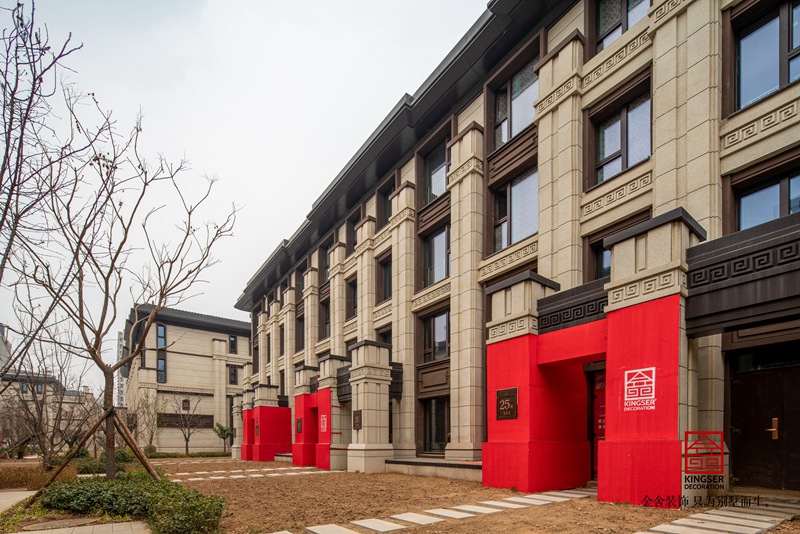 石家庄荣盛御府装修水电阶段施工现场