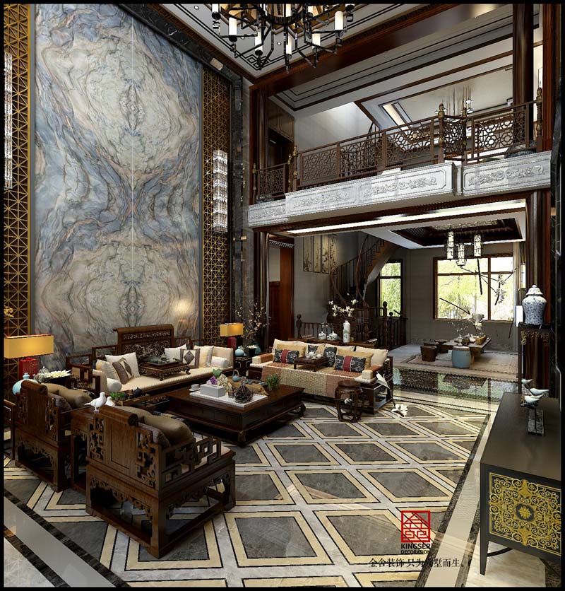 正定自建别墅装修设计