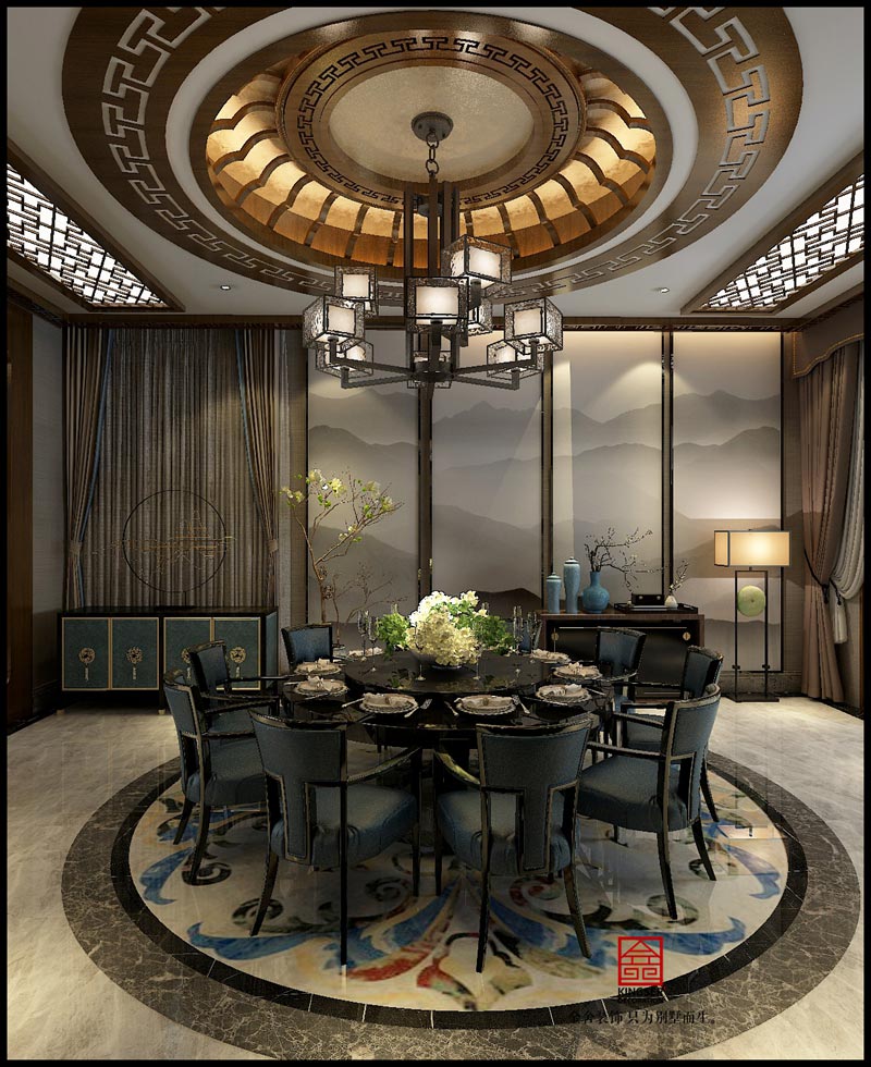 正定自建别墅装修设计