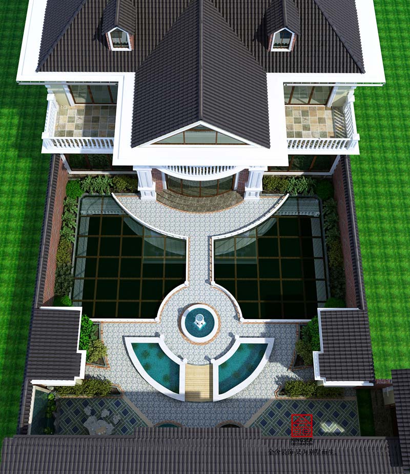 正定自建别墅装修设计