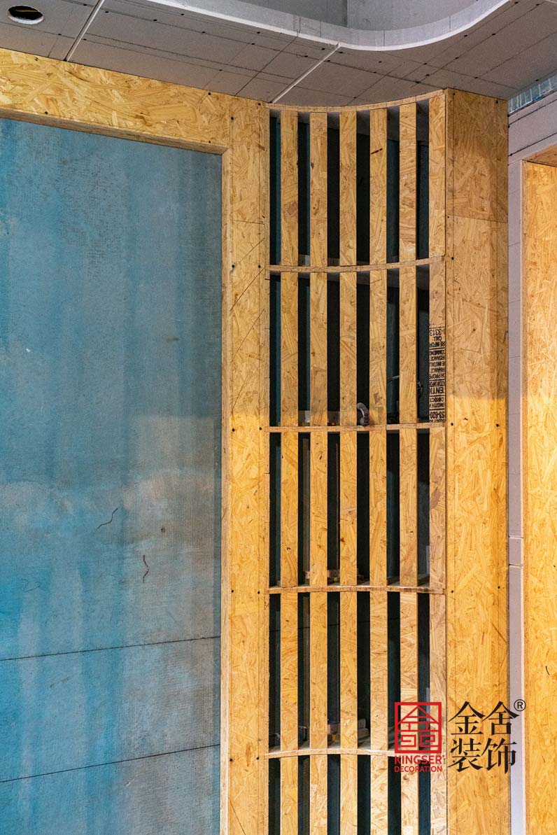 荣盛御府别墅装修工地实景拍摄