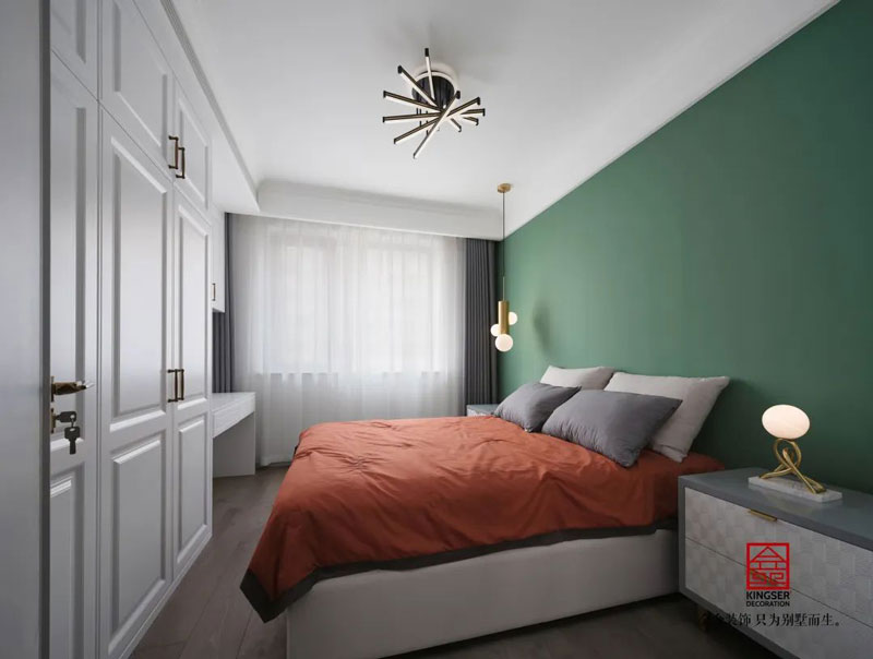 秀水名邸孟菲斯风格卧室装修图片