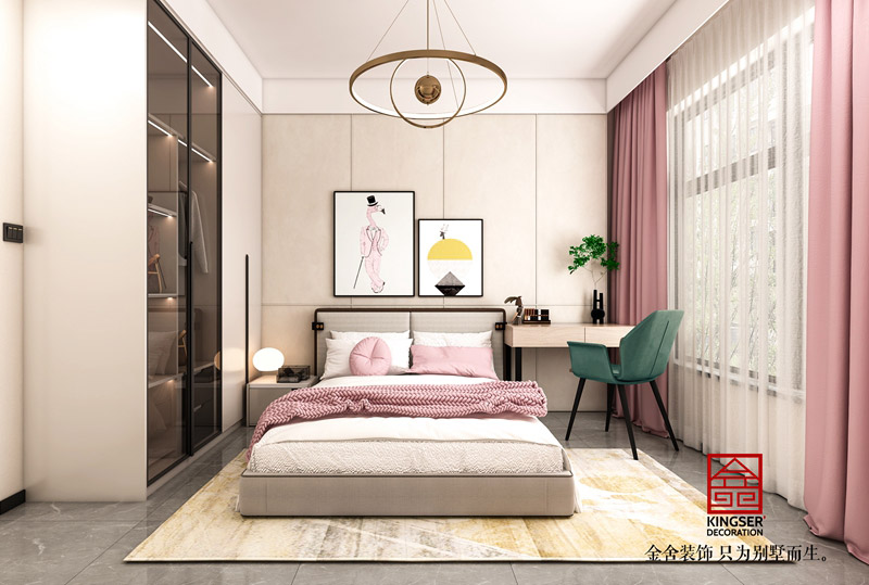 荣盛御府现代风格别墅装修