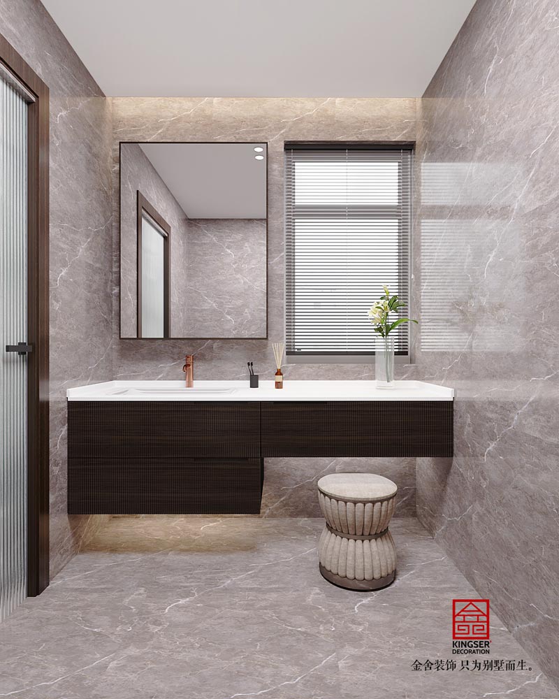 荣盛御府现代风格别墅装修